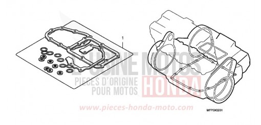 DICHTUNG SATZ B (CB13009/S9/A9/SA9) CB1300SA9 de 2009